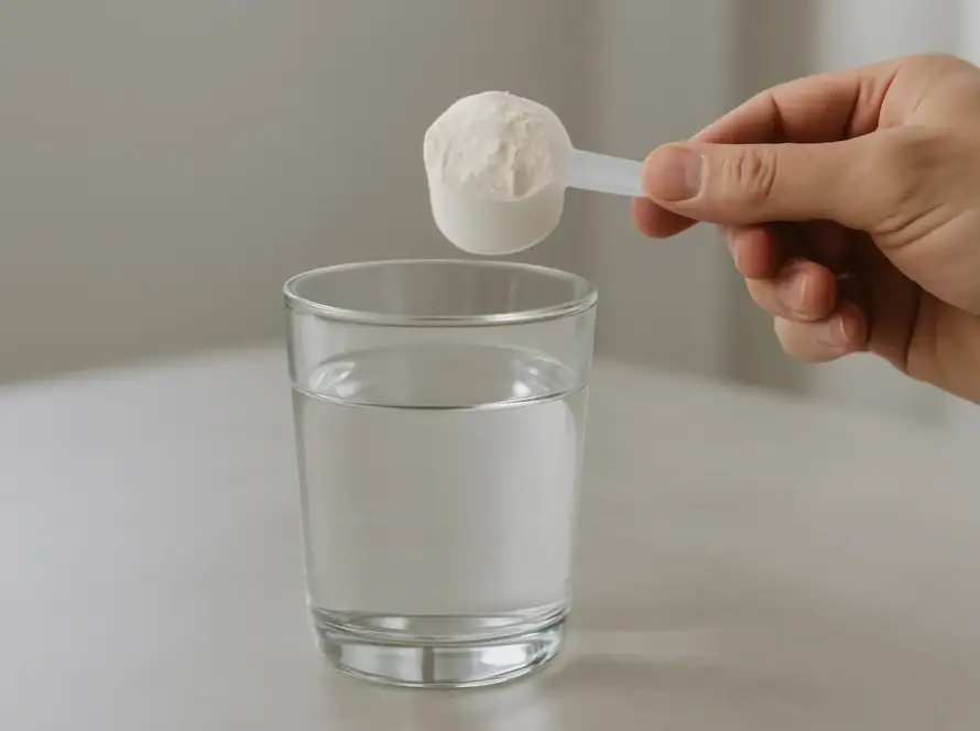 Creatina alta diluição: o que significa na prática