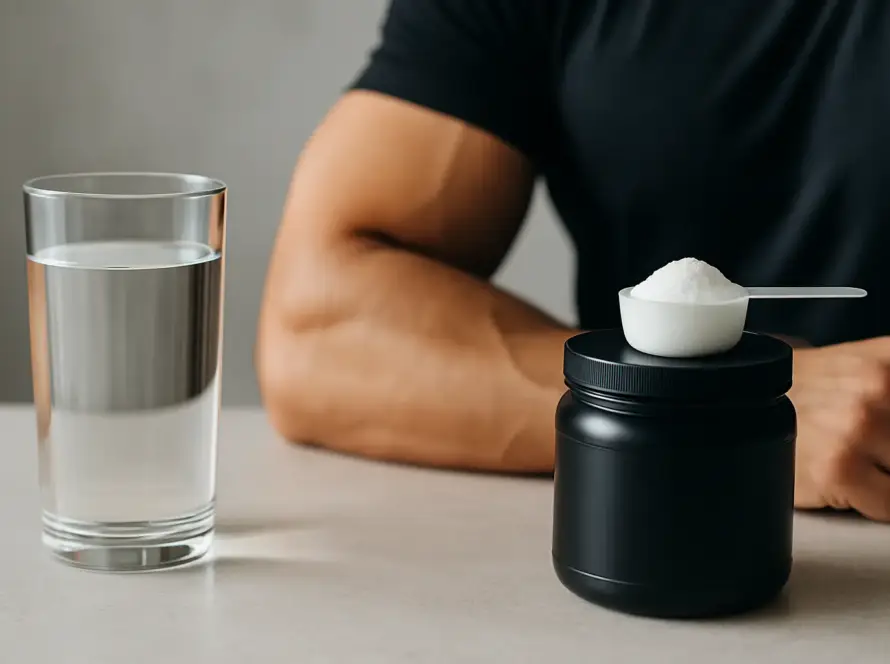 Creatina dá retenção de líquido mesmo?