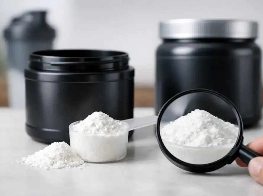 Como identificar creatina pura no rótulo