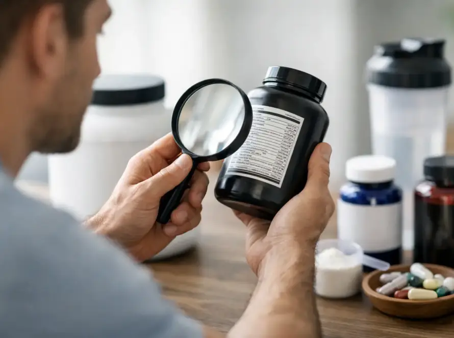 Como ler rótulo de suplemento sem errar