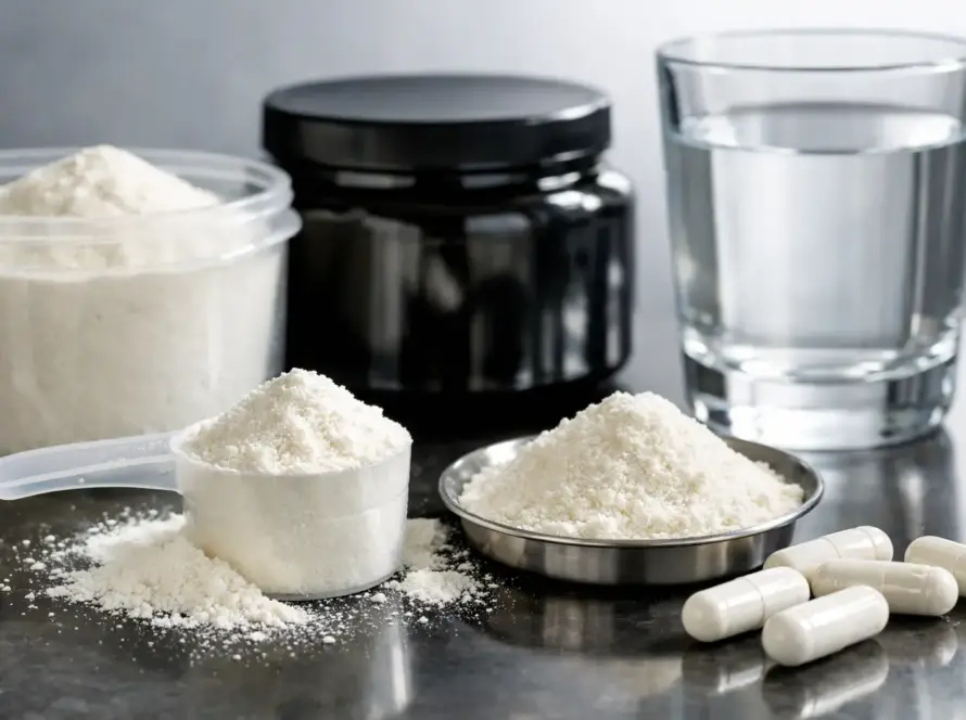 Creatina pura vale mais do que o rótulo