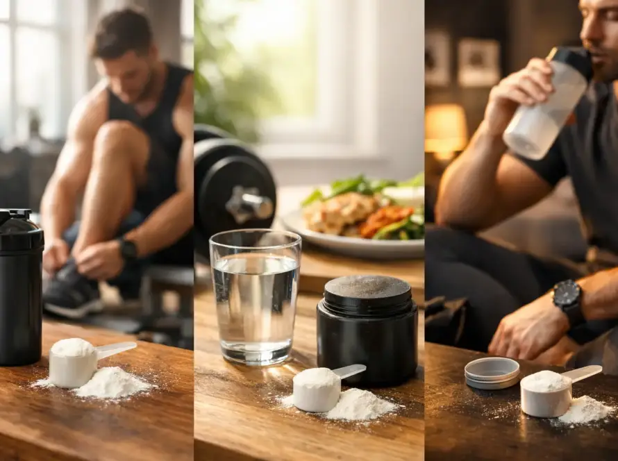 Melhores horários para tomar creatina no dia