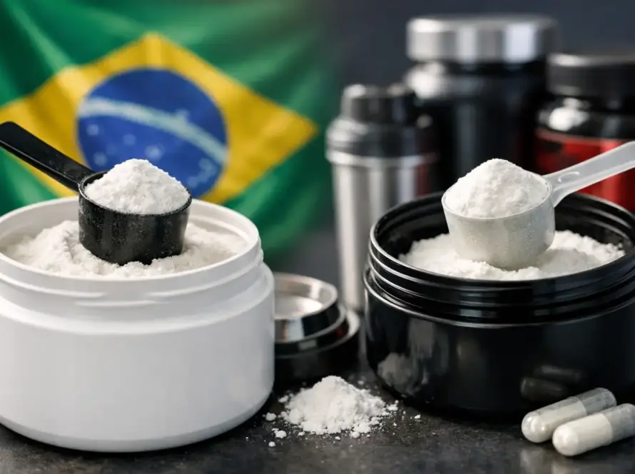 Creatina nacional vs importada: diferenças reais