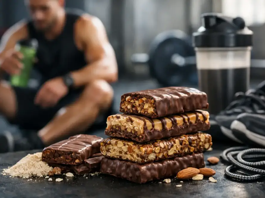 Melhores barras proteicas para treino