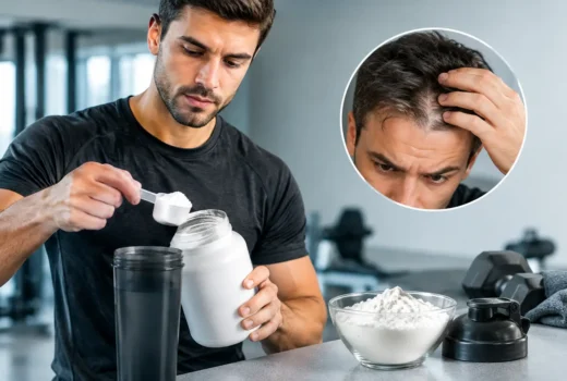 Creatina causa queda de cabelo? O que diz a ciência