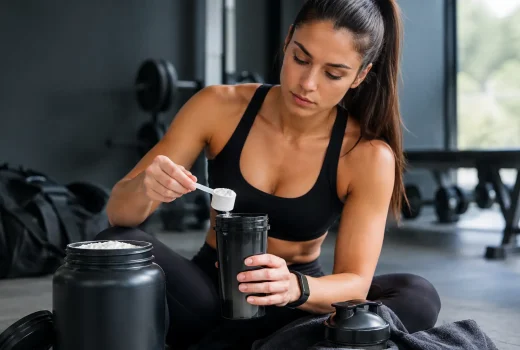 Guia de creatina para mulheres que treinam sério