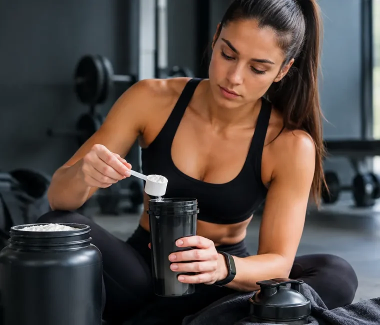 Guia de creatina para mulheres que treinam sério